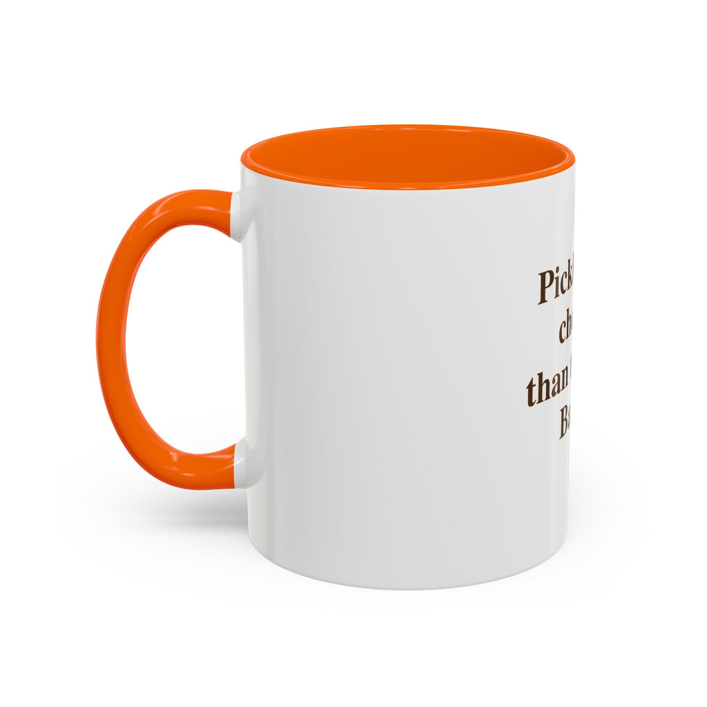 "Pickleball is Cheaper Than Therapy. Barely." — Funny Pickleball Coffee Mug