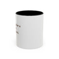 Coffee Mug — Minimal Brown Script Accent