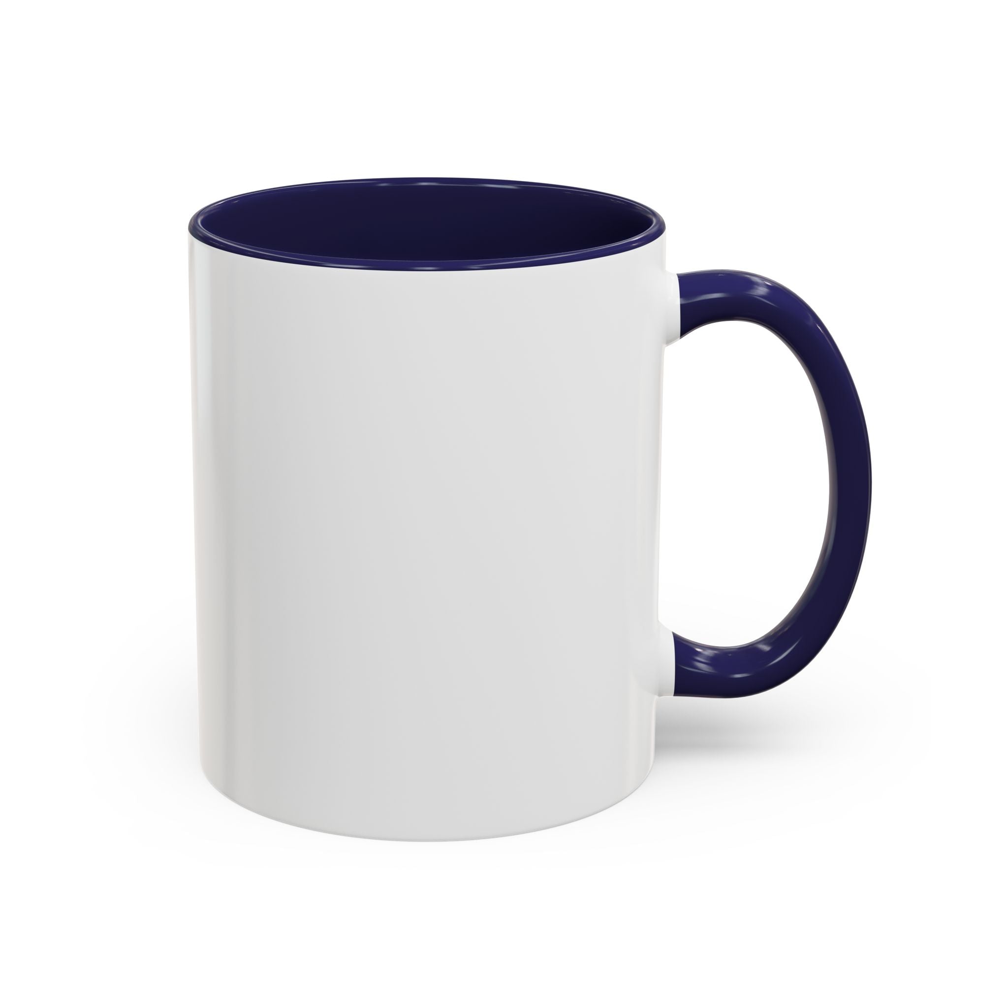 Accent Coffee Mug — Funny Brown Text Quote Coffee Mug (11oz & 15oz)