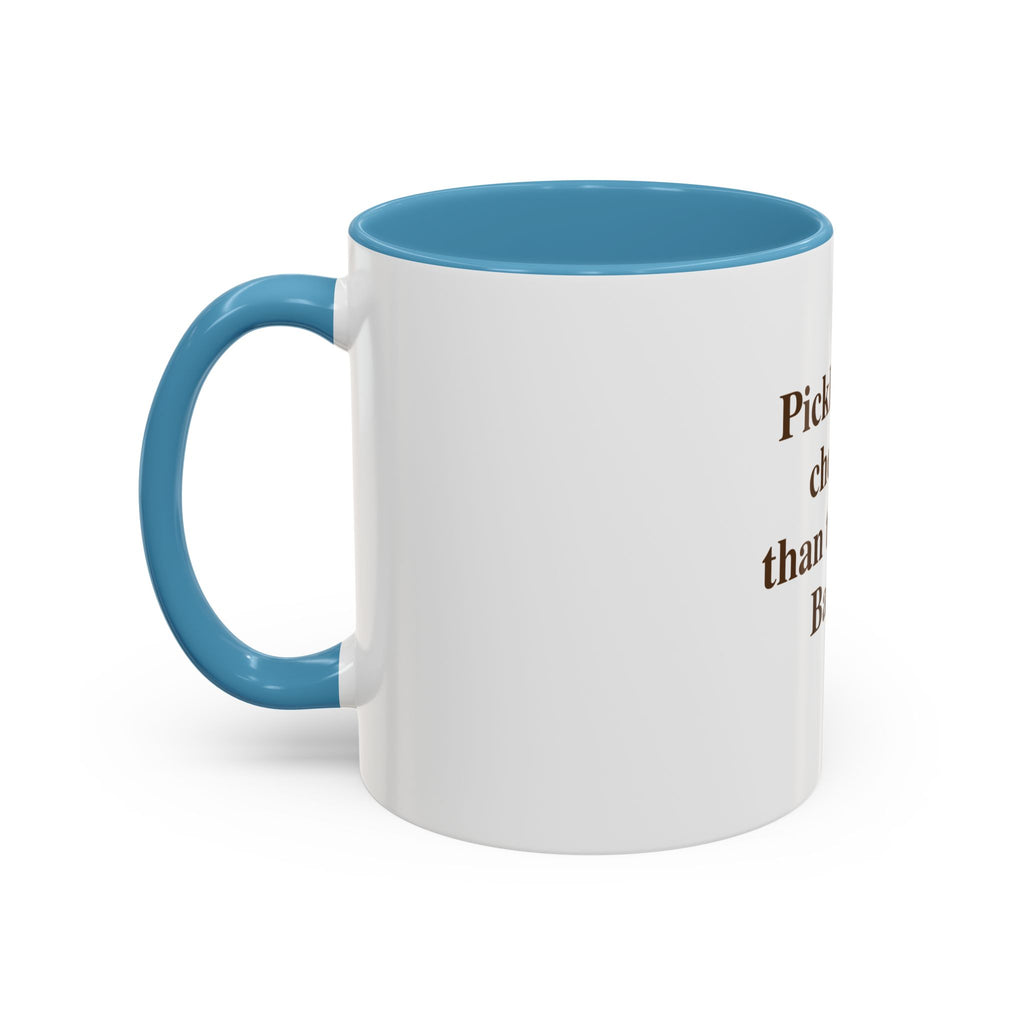 "Pickleball is Cheaper Than Therapy. Barely." — Funny Pickleball Coffee Mug
