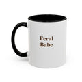 Accent Ceramic Coffee Mug – Black Interior & Handle (11/15 oz)