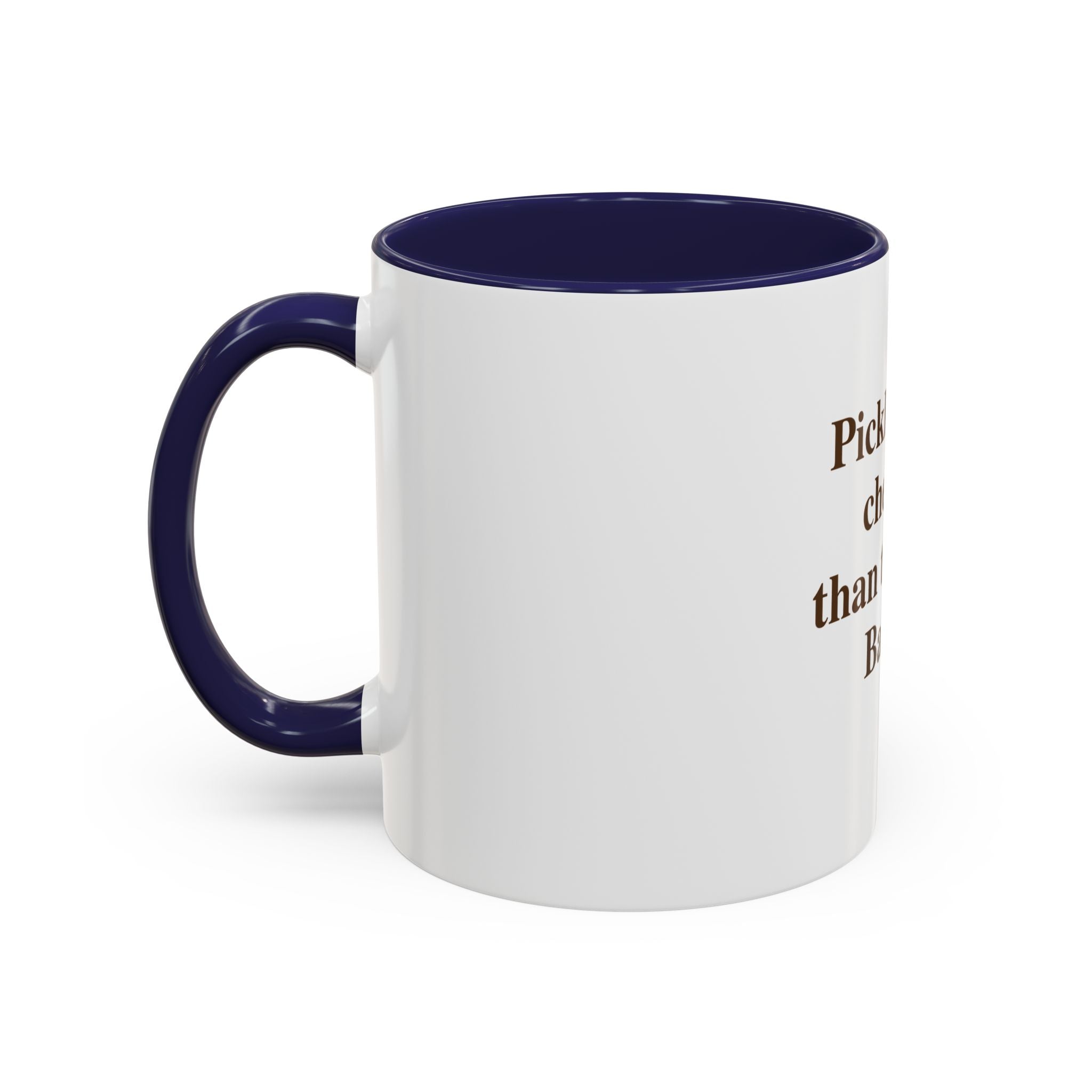 "Pickleball is Cheaper Than Therapy. Barely." — Funny Pickleball Coffee Mug