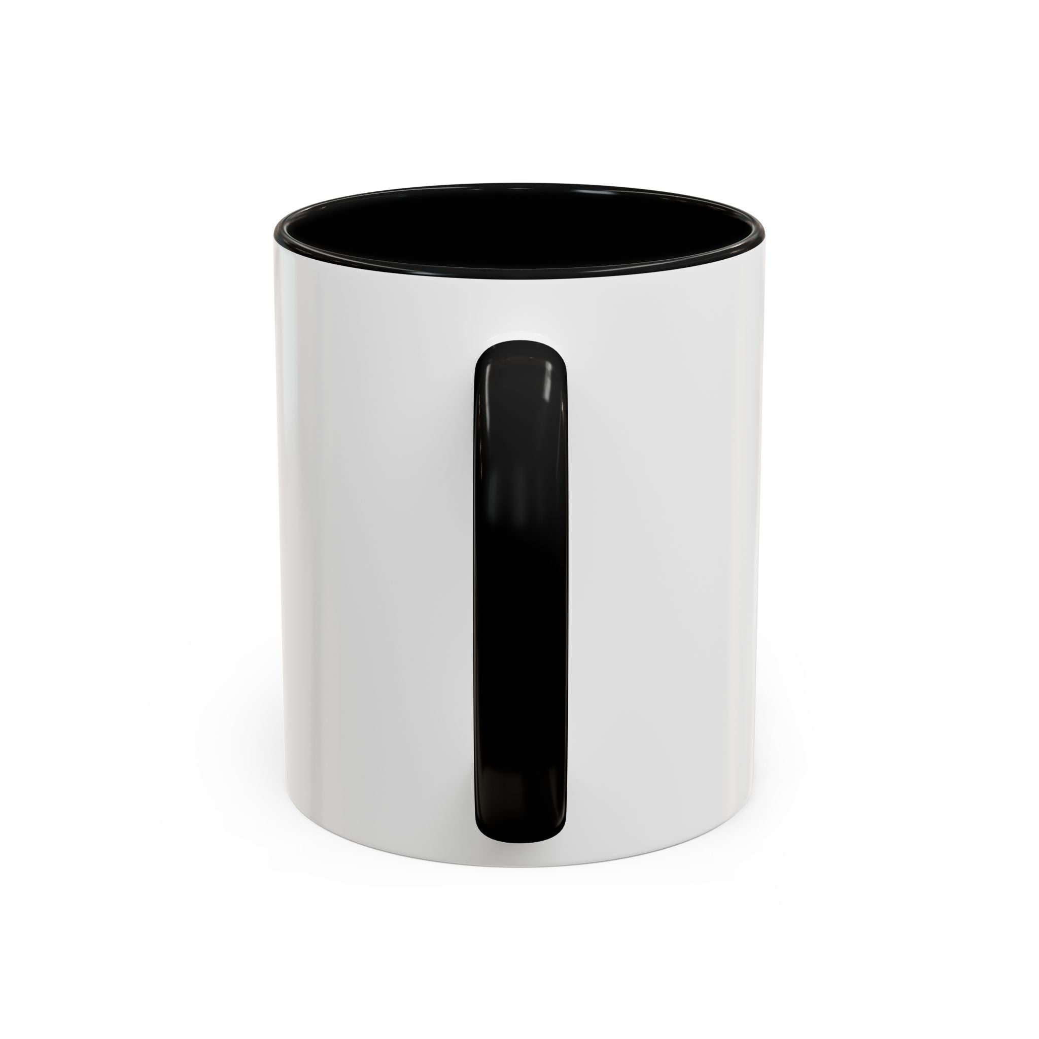 Coffee Mug — "Therapy is great. Coffee is faster." Accent Ceramic Mug
